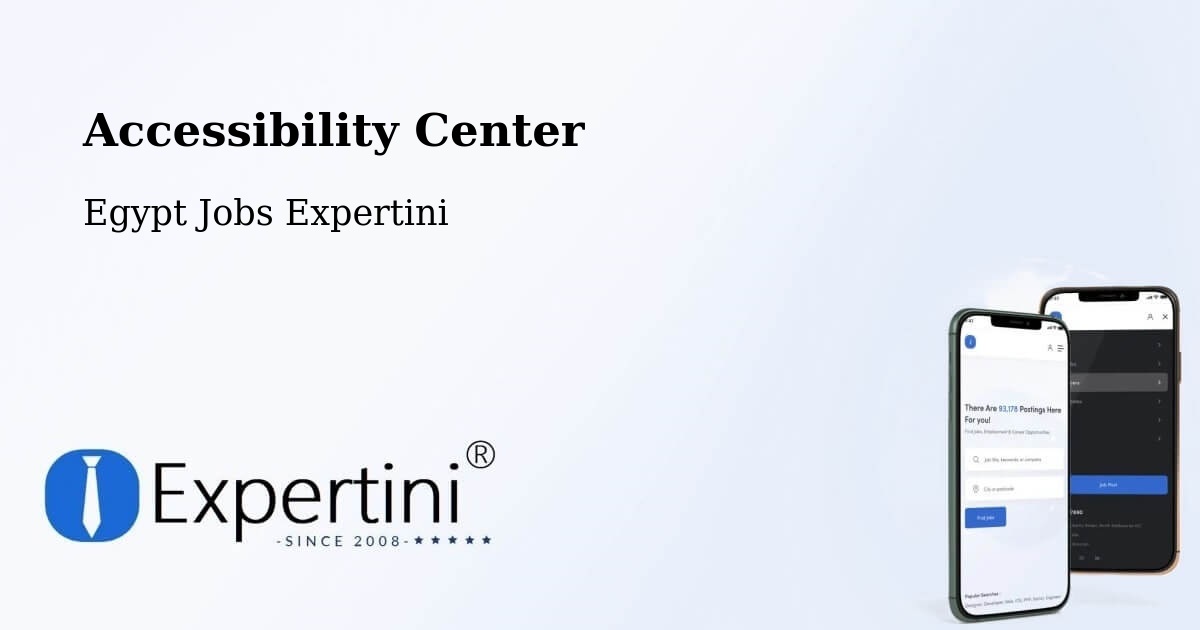 Accessibility Statement – Helwan - Egypt Jobs Expertini