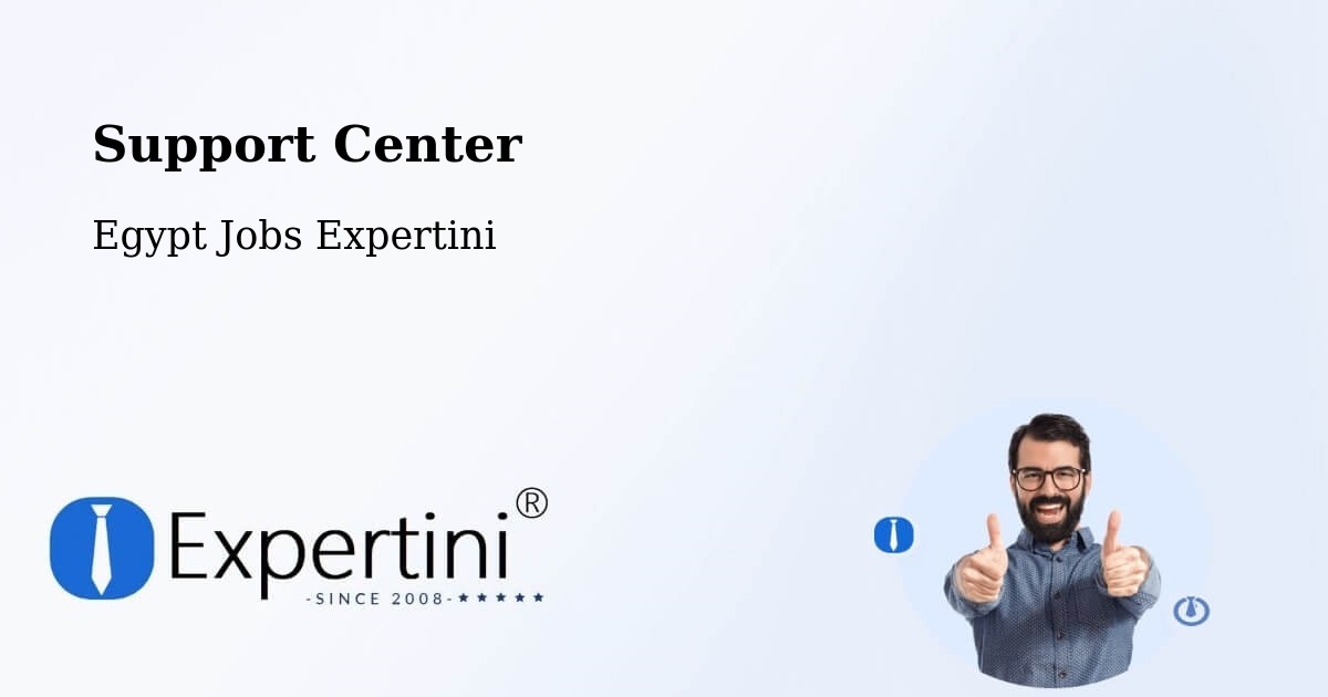 Support Services – Helwan - Egypt Jobs Expertini
